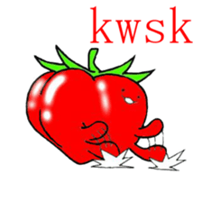 Highly convenient vegetables sticker #5087331