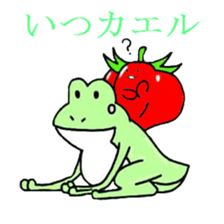 Highly convenient vegetables sticker #5087338