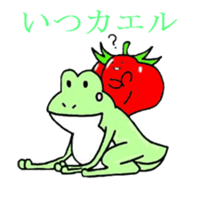 Highly convenient vegetables sticker #5087338