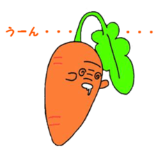 Highly convenient vegetables sticker #5087339