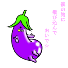 Highly convenient vegetables sticker #5087346