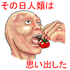 Highly convenient vegetables sticker #5087347