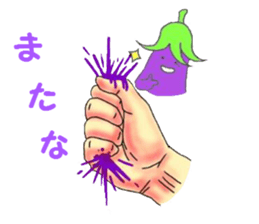 Highly convenient vegetables sticker #5087348