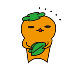 Fairy KAKKINA of a persimmon sticker #5087471