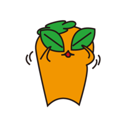 Fairy KAKKINA of a persimmon sticker #5087472
