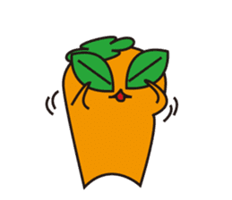Fairy KAKKINA of a persimmon sticker #5087472