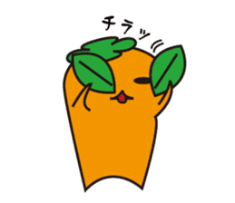 Fairy KAKKINA of a persimmon sticker #5087473