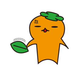 Fairy KAKKINA of a persimmon sticker #5087476
