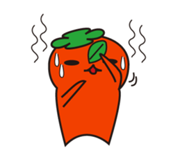 Fairy KAKKINA of a persimmon sticker #5087485