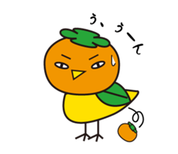 Fairy KAKKINA of a persimmon sticker #5087505