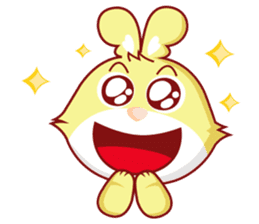 POPO Rabbit Cat sticker #5087513