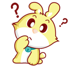POPO Rabbit Cat sticker #5087515