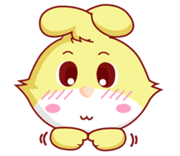 POPO Rabbit Cat sticker #5087516