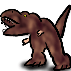 a dinosaur Tyrannosaurus