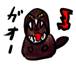 a dinosaur Tyrannosaurus sticker #5087839