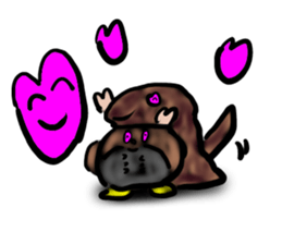 a dinosaur Tyrannosaurus sticker #5087850