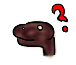 a dinosaur Tyrannosaurus sticker #5087864