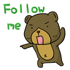 Dog & Bear 3 sticker #5088003