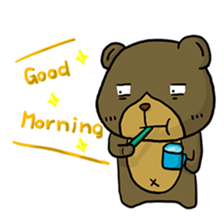 Dog & Bear 3 sticker #5088011