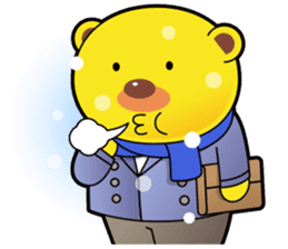Pp Bear and Pants Pig 3 sticker #5088046