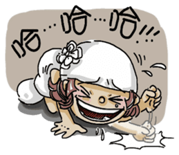 Lovely J girl-(2) sticker #5088159