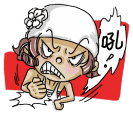 Lovely J girl-(2) sticker #5088160