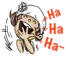 Lovely J girl-(2) sticker #5088165