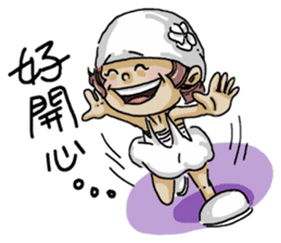 Lovely J girl-(2) sticker #5088175