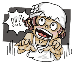 Lovely J girl-(2) sticker #5088178