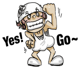 Lovely J girl-(2) sticker #5088193