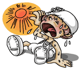 Lovely J girl-(2) sticker #5088194