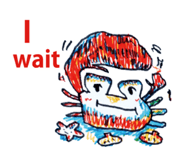 Freehand drawing3 sticker #5088577