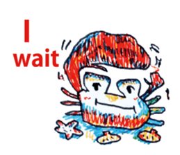 Freehand drawing3 sticker #5088577