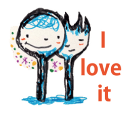 Freehand drawing3 sticker #5088585