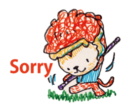 Freehand drawing3 sticker #5088597