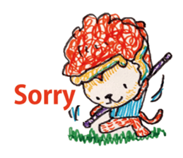 Freehand drawing3 sticker #5088597