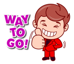 Blaze, I am The Gentleman (EN) sticker #5088881