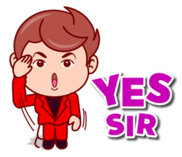 Blaze, I am The Gentleman (EN) sticker #5088882