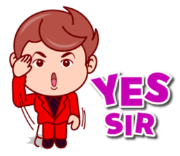 Blaze, I am The Gentleman (EN) sticker #5088882