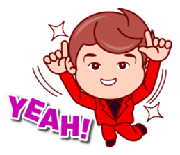 Blaze, I am The Gentleman (EN) sticker #5088894