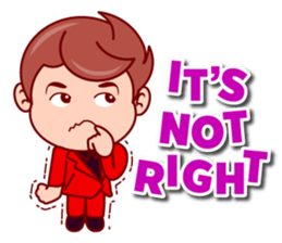 Blaze, I am The Gentleman (EN) sticker #5088895