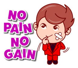 Blaze, I am The Gentleman (EN) sticker #5088902