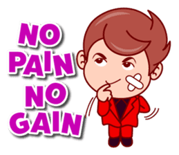 Blaze, I am The Gentleman (EN) sticker #5088902