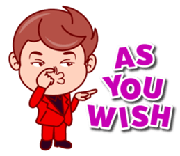 Blaze, I am The Gentleman (EN) sticker #5088905