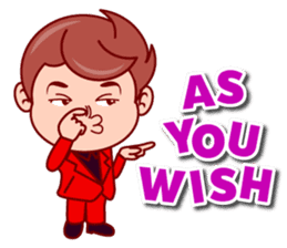 Blaze, I am The Gentleman (EN) sticker #5088905