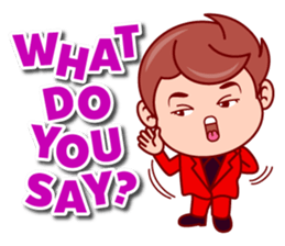 Blaze, I am The Gentleman (EN) sticker #5088906