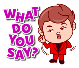 Blaze, I am The Gentleman (EN) sticker #5088906