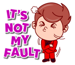 Blaze, I am The Gentleman (EN) sticker #5088908