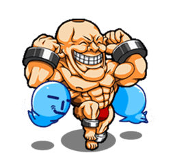 Muscle brothers2 sticker #5089384