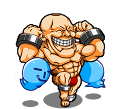 Muscle brothers2 sticker #5089384